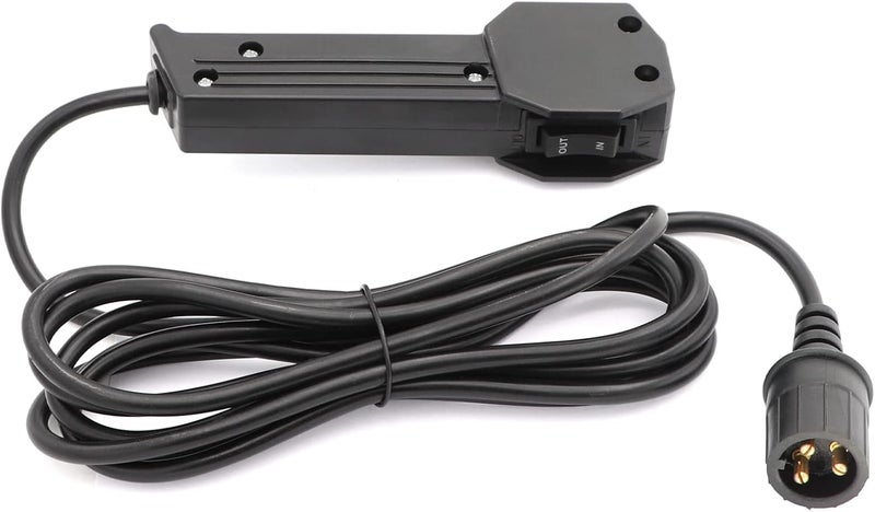 Torkettle 12V 250A Winch Solenoid Relay Contactor with Hand Corded Controller Control Kit and 4pcs Pre-Wires with lugs for ATV UTV 2000-5000lbs Winch - Image 4